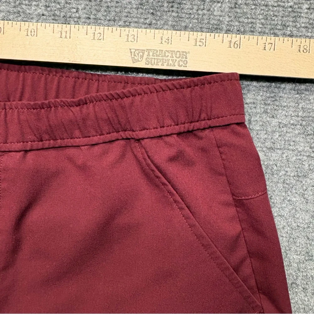 Figs Tansen Jogger Pants Mens Large Burgundy MXXSW2004